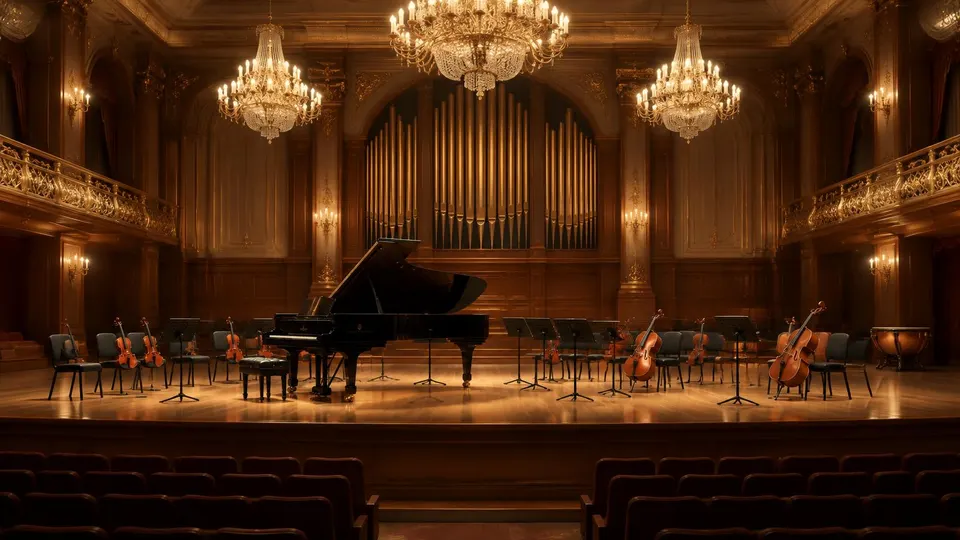 Generic concert hall artwork