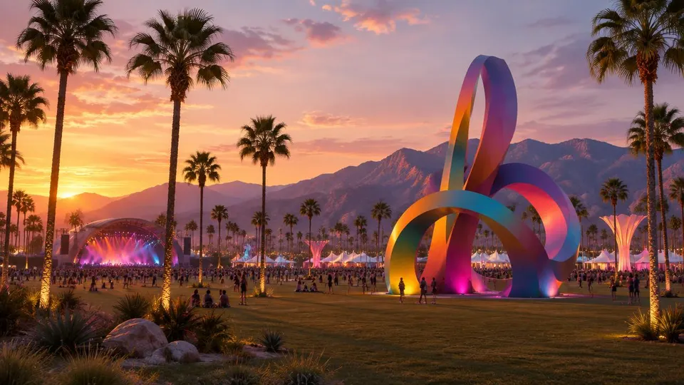 Original illustration for Coachella