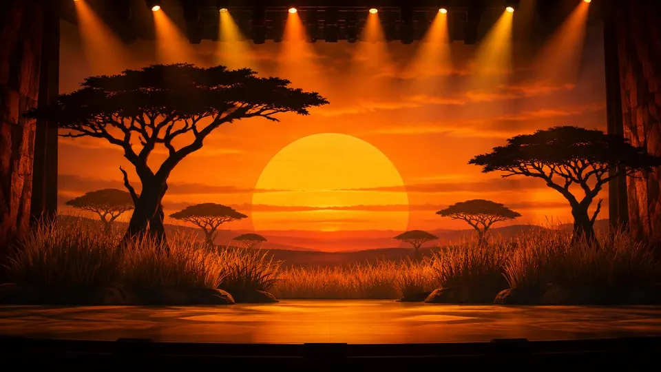 Original illustration for The Lion King