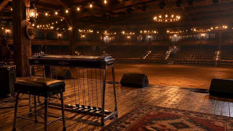 Original stage illustration for Luke Combs; no likeness, logos or tour art