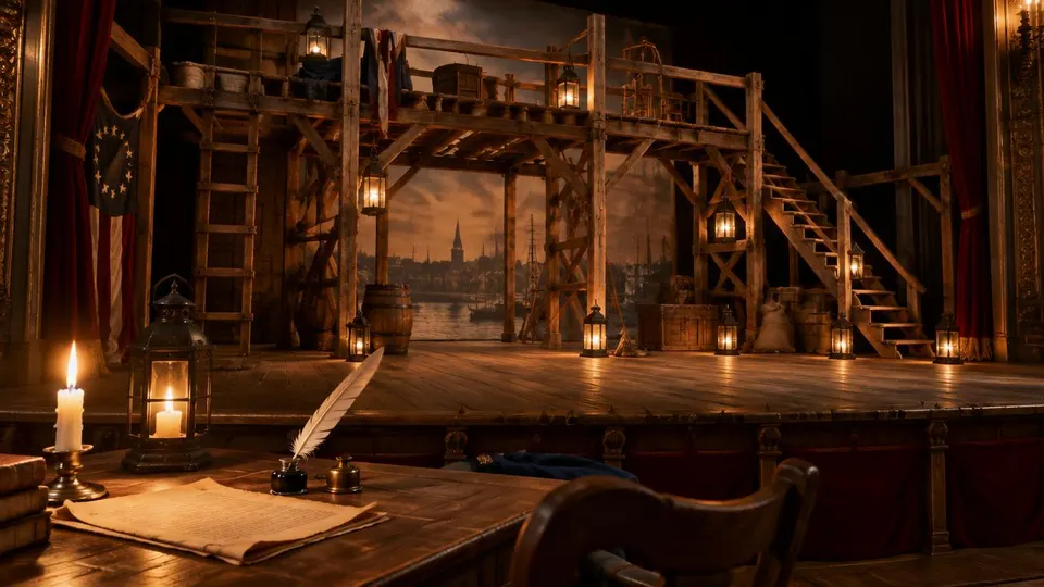 Original illustration for Hamilton