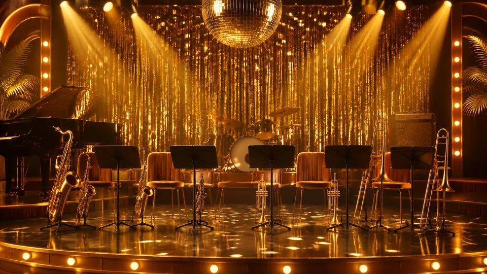 Original stage illustration for Bruno Mars; no likeness, logos or tour art