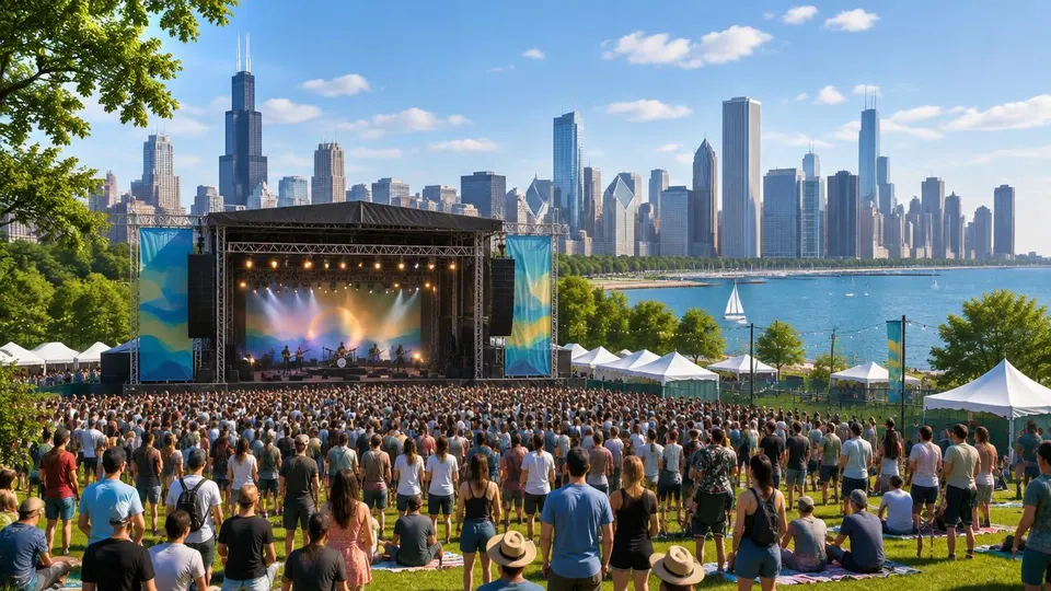Original illustration for Lollapalooza